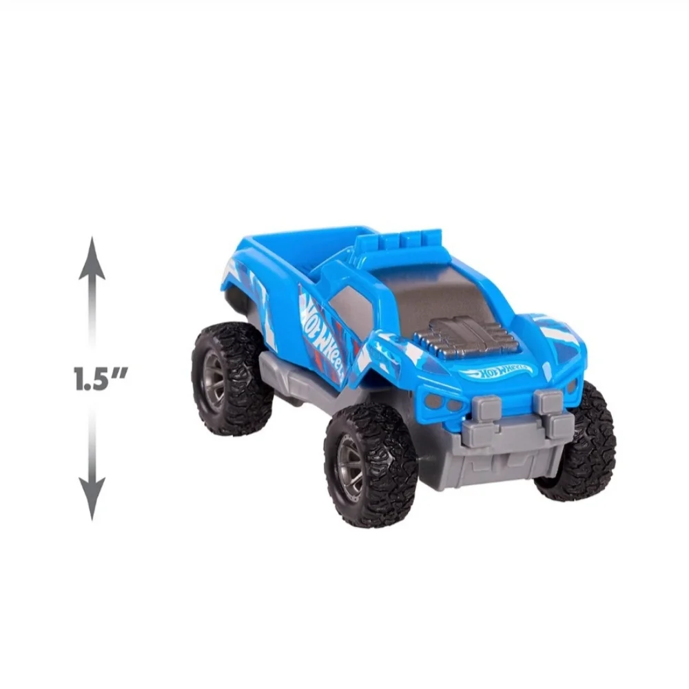 Hot Wheels Lot/2 Boys Pullback Racers Black & Blue‎ Dawgzilla Cars